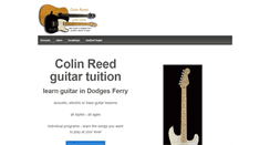 Desktop Screenshot of colinreed.com